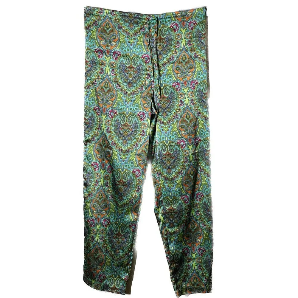 Vintage VS Silky Blue Green Boho Set XS